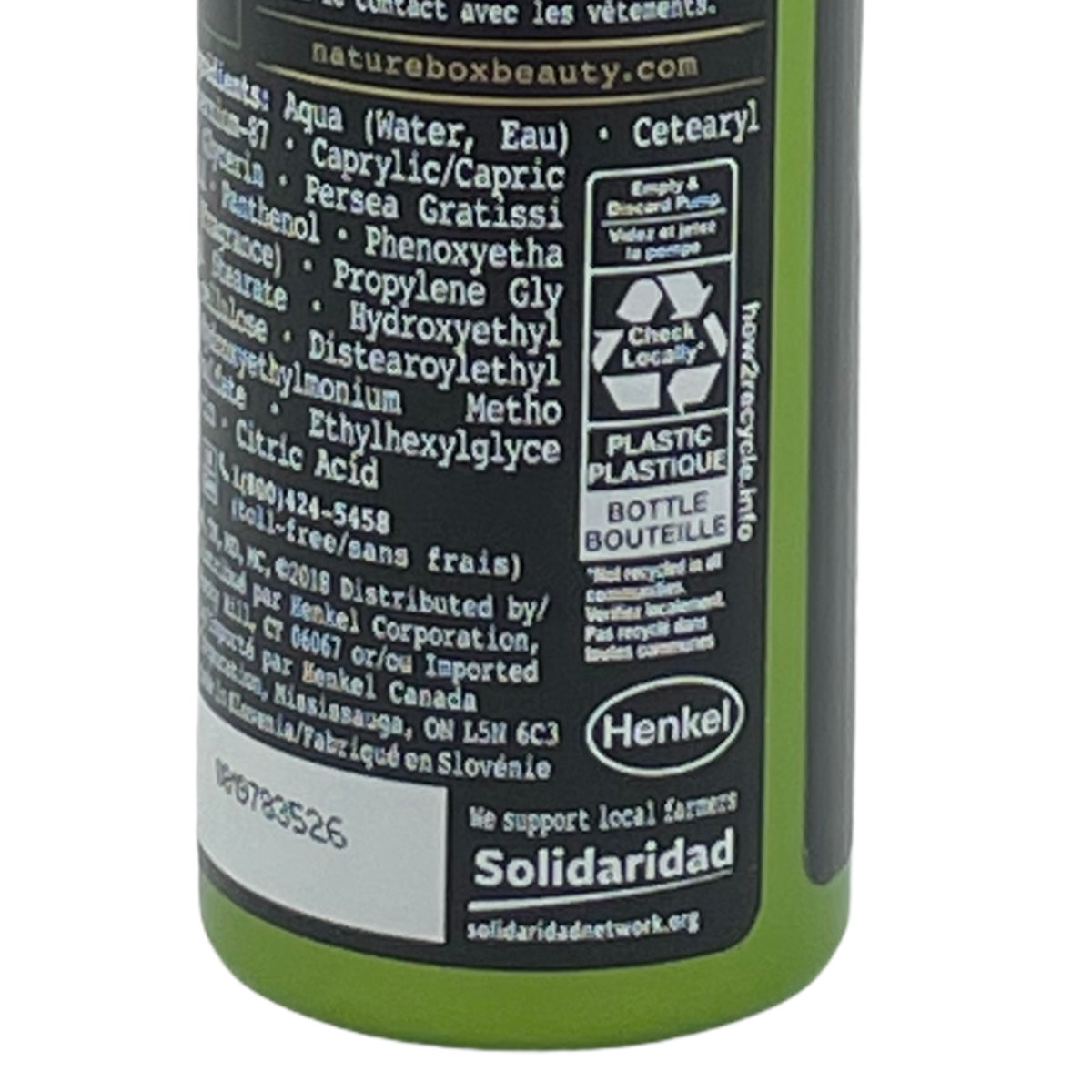 Nature Box Repair Cream with Avocado Oil for Split Ends Control - 3 Pack 5.1 oz