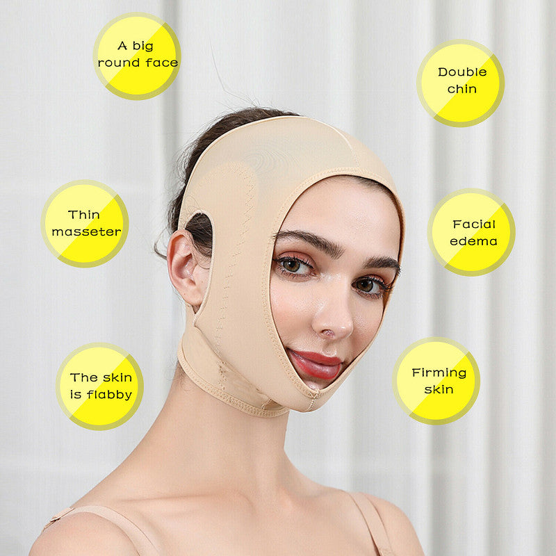 Reusable V Line Face Slimming Mask for Double Chin Reduction & Facial Lifting