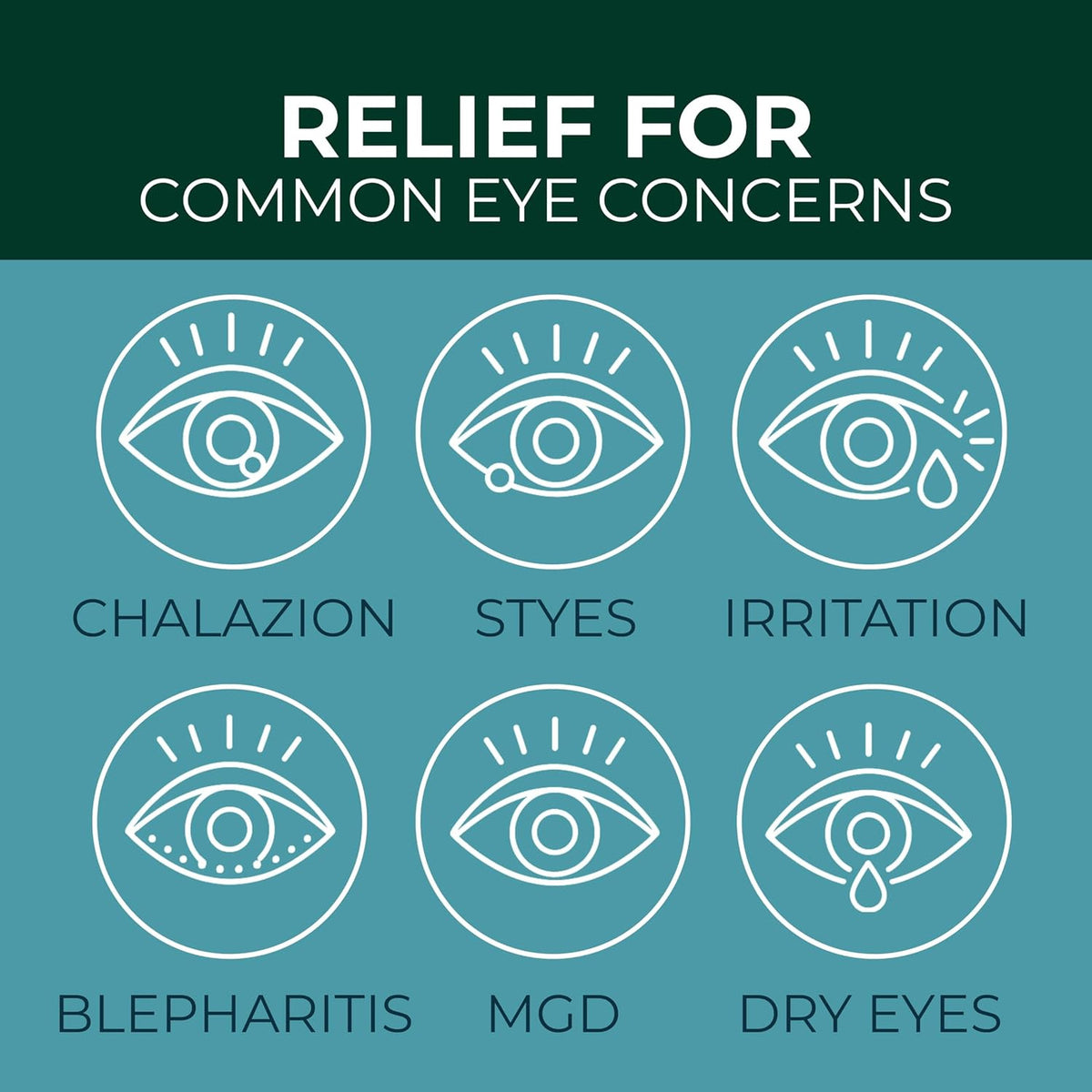 Eyelid and Lash Cleansing Wipes Pack of 60 for Sensitive Eyes