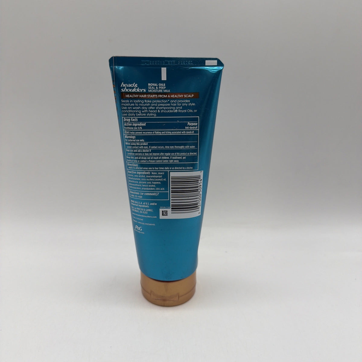Head & Shoulders Royal Oils Seal Prep Moisture Milk, With Coconut Oil