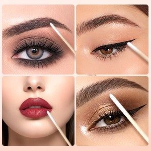 Disposable Precision Cotton Swabs 200PCS - Fine Tip for Beauty & Electronics