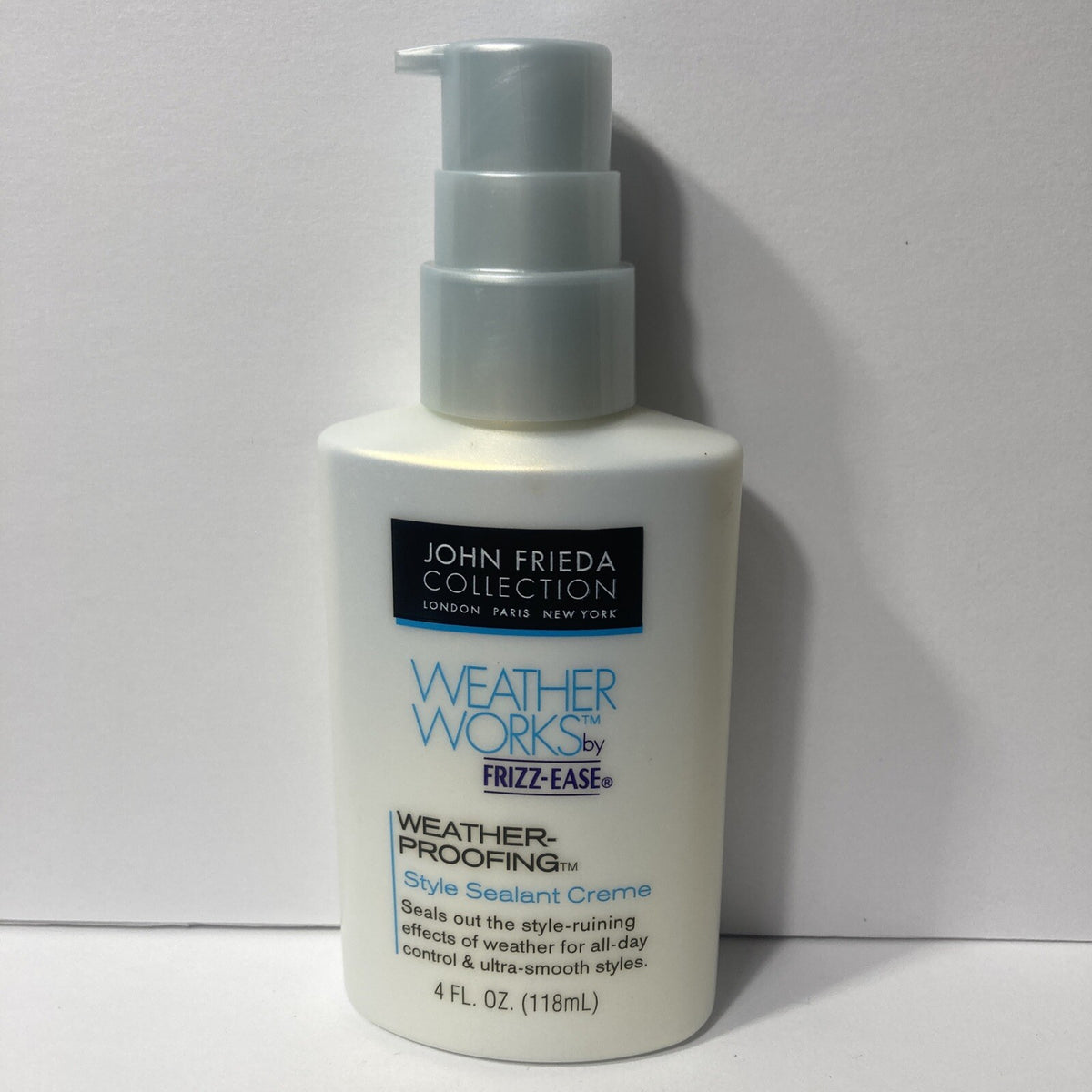 John Frieda Weather Works Style Sealant Cream - Frizz Control, 4 Ounces