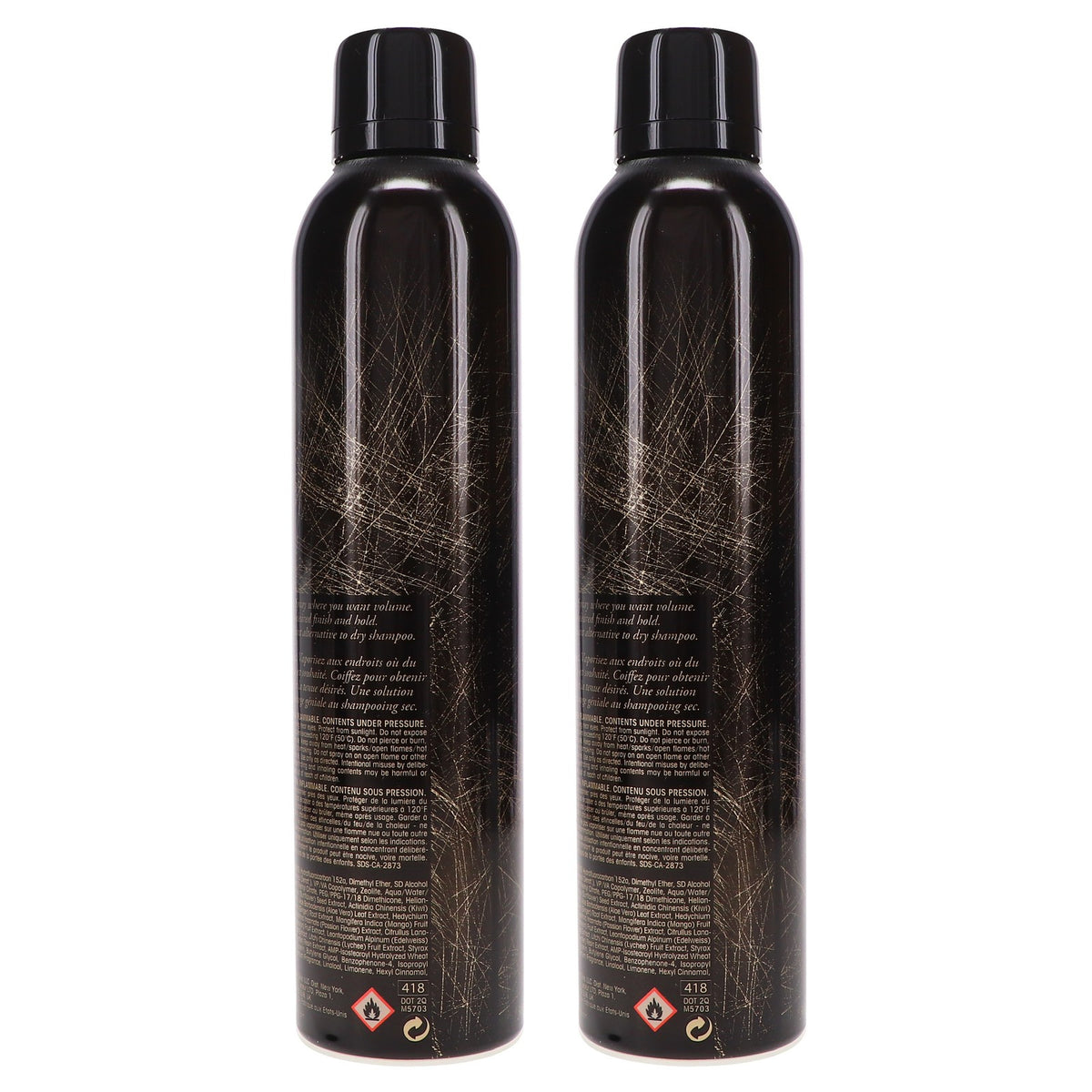 Dry Texturizing Hair Spray 8.5 oz Twin Pack - Voluminous, Oil-Absorbing, Flexible Hold