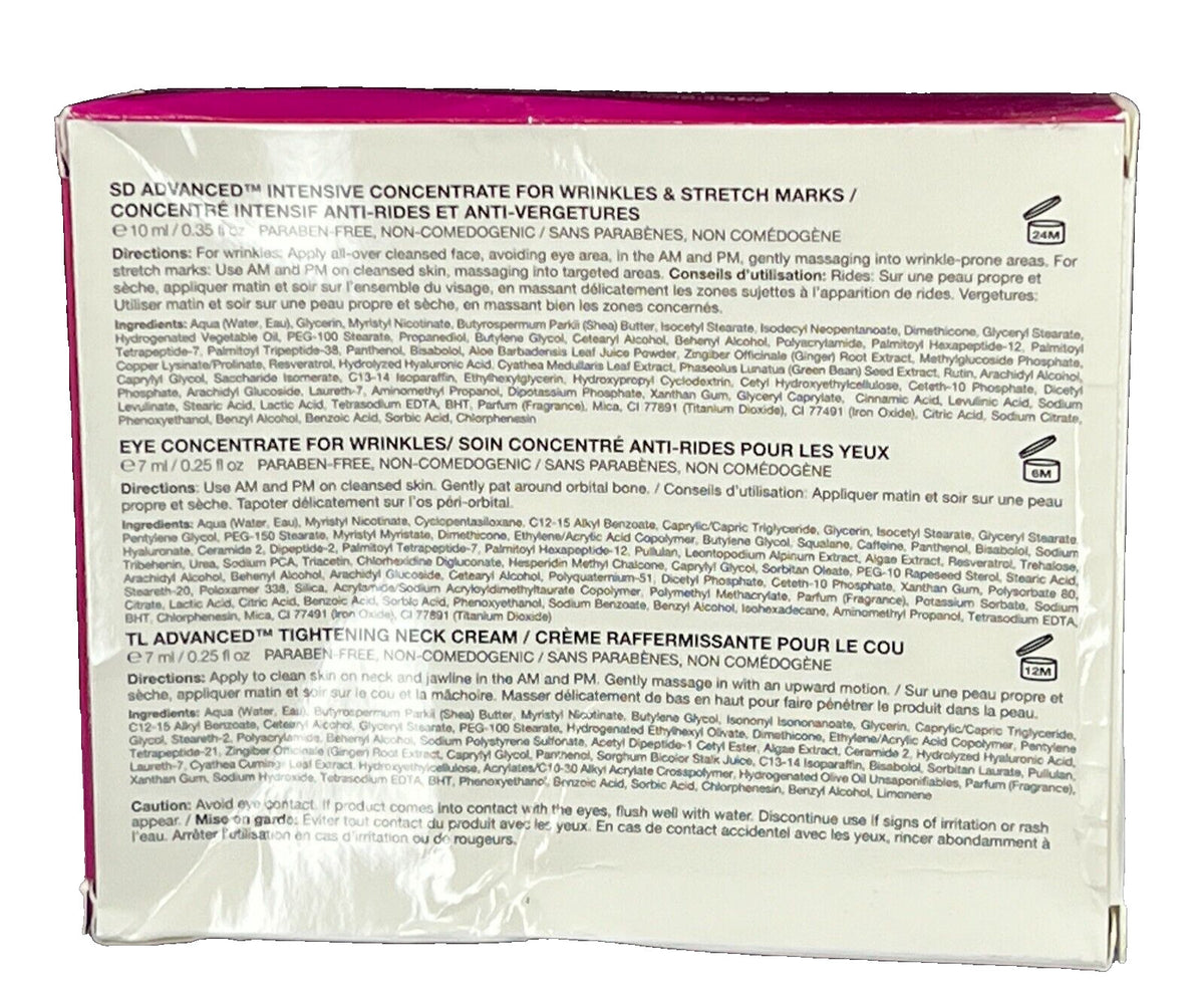 StriVectin Age-Fighting Skincare Set - 3-Piece Anti-Aging Kit NIB
