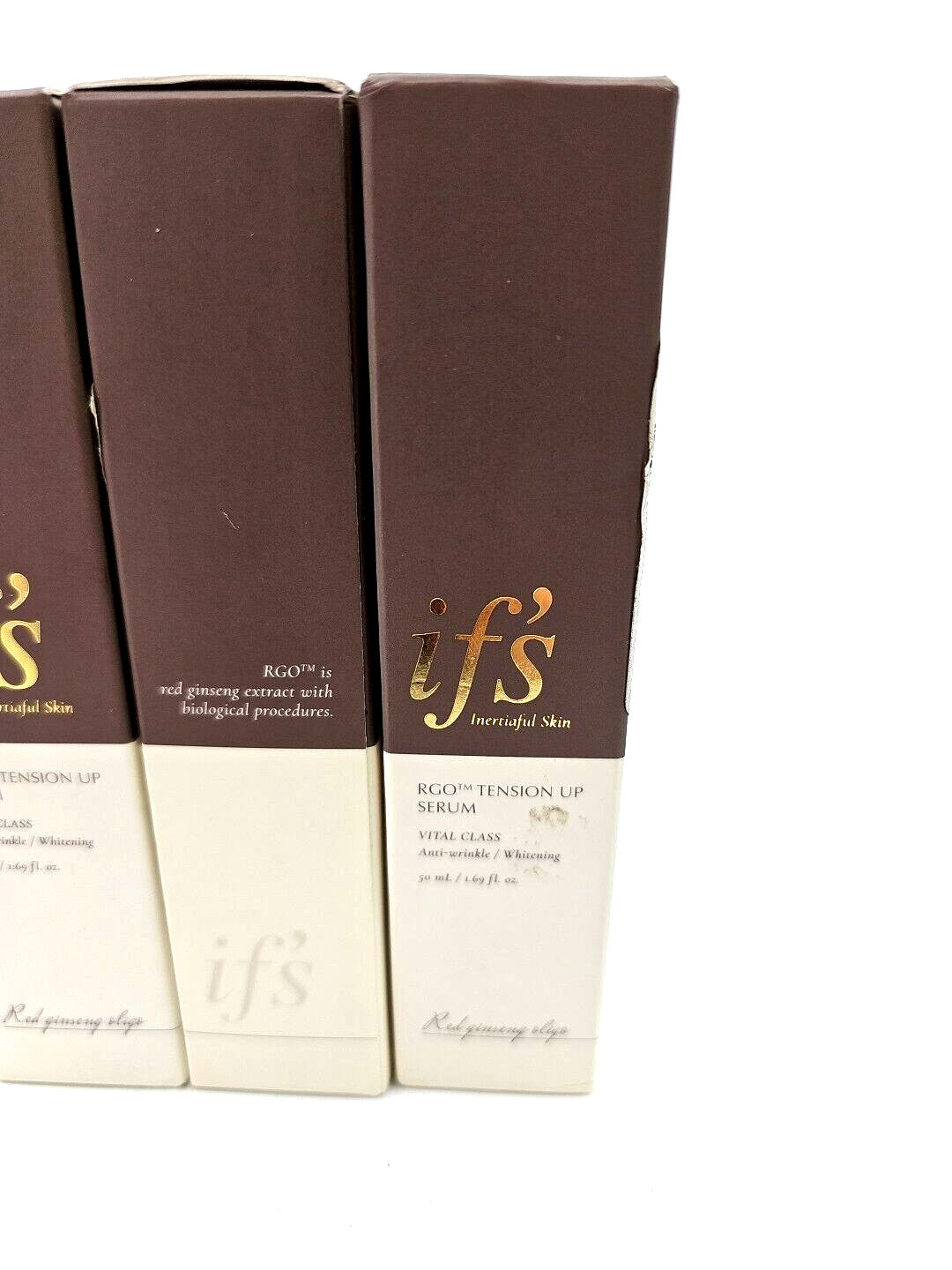 3x If's Inertiaful Skin - RGO Tension Up Serum BRAND NEW SEALED