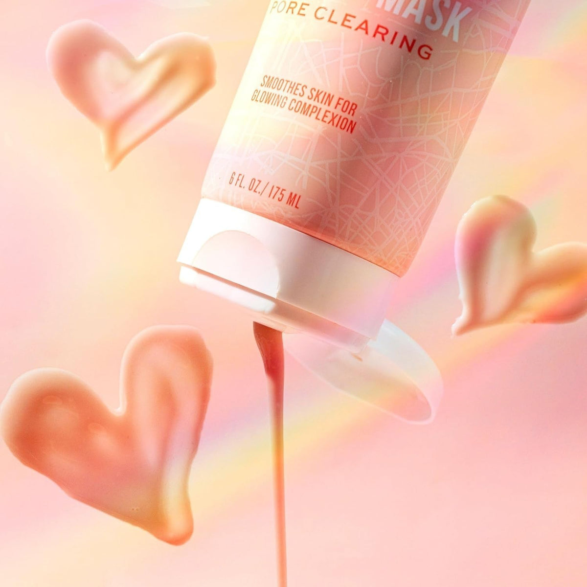 Pink Clay Facial Mask for Pore Cleansing & Detox - 175ml