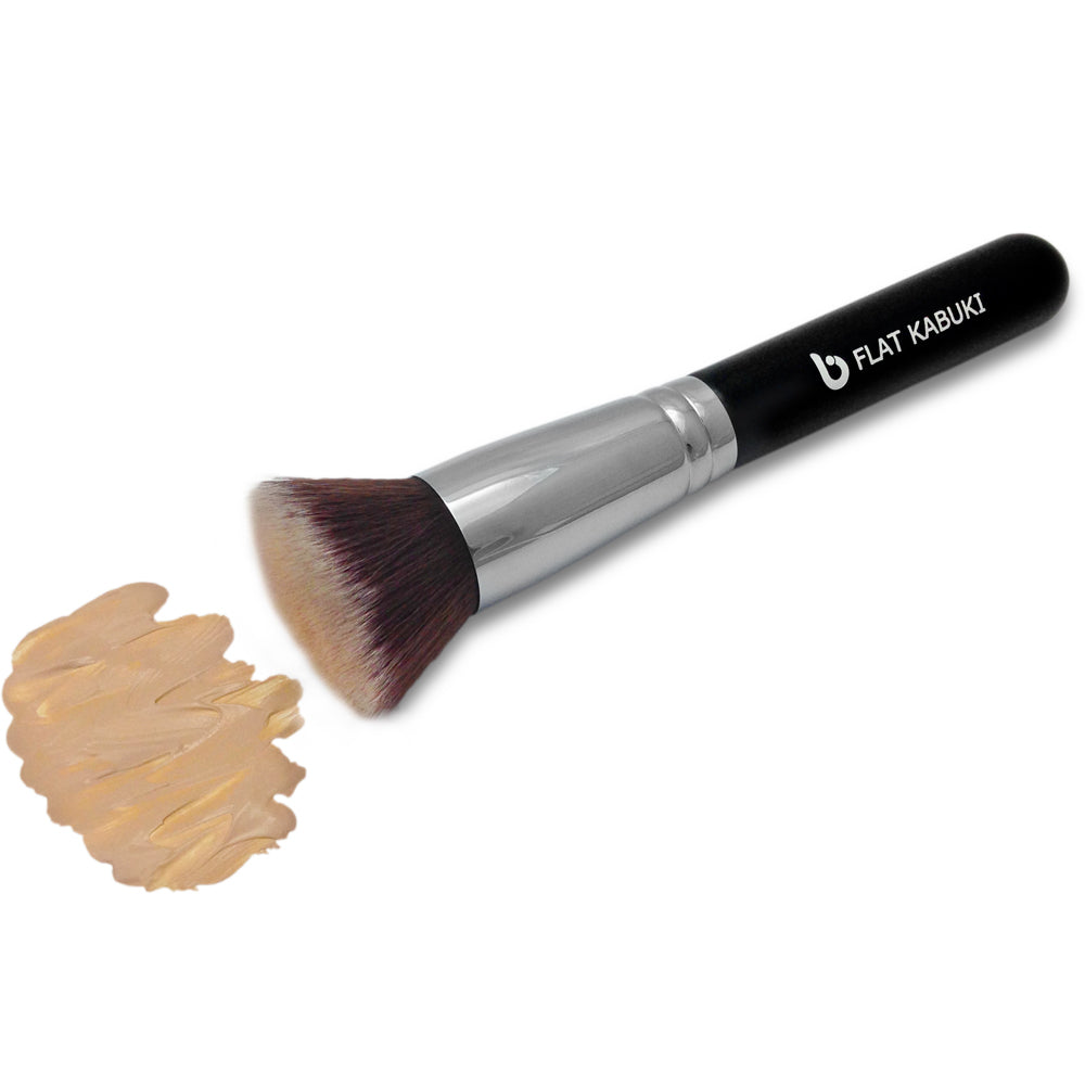 Flat Top Kabuki Makeup Brush - Beauty Junkees Exclusive