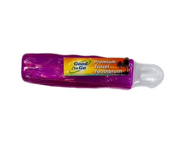 Premium Travel Toothbrush - Purple
