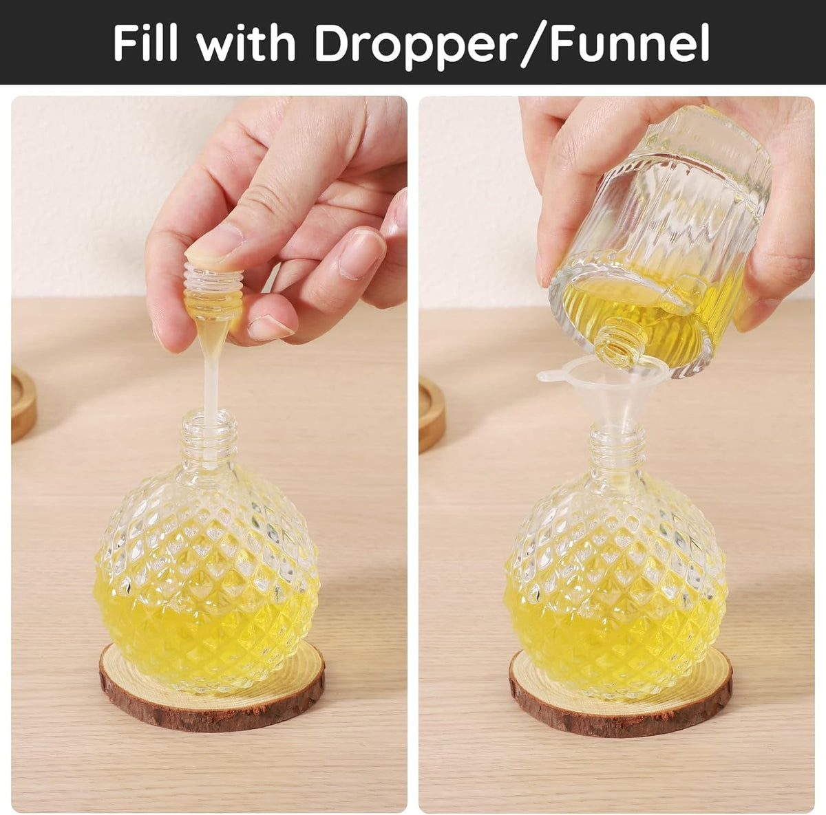 Perfume Refill Tool Kit 8pcs Transfer Dispenser Funnel Dropper Pump Set