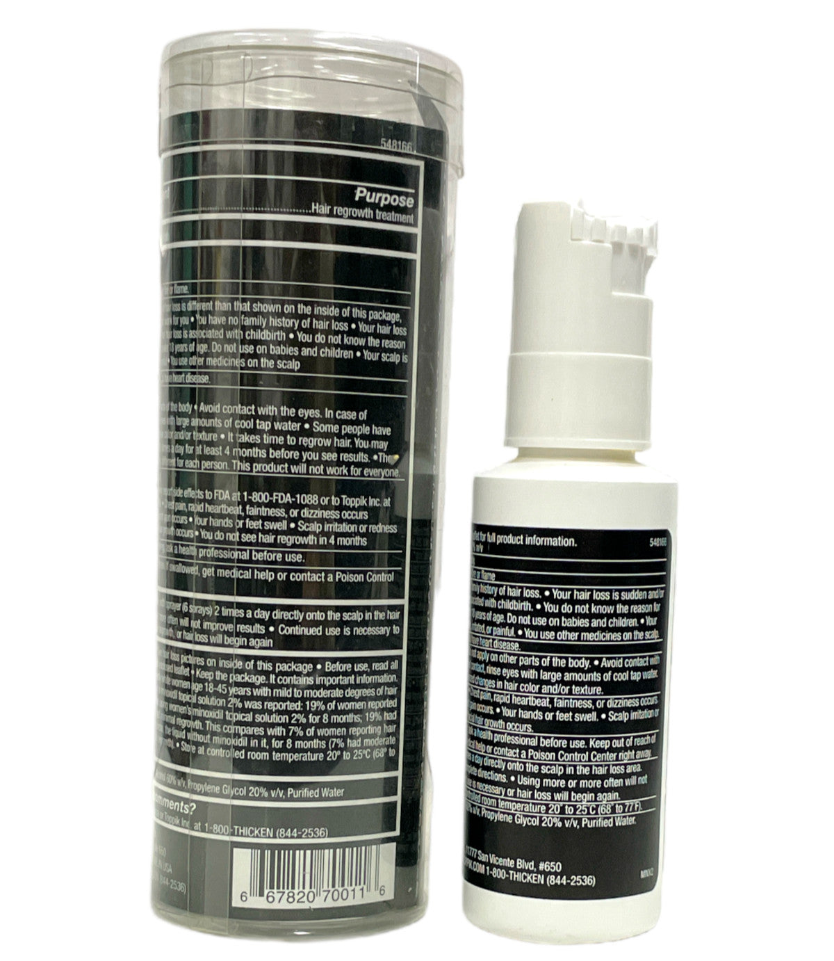 Toppik Hair Regrowth Treatment (2oz / 60mL) NEW
