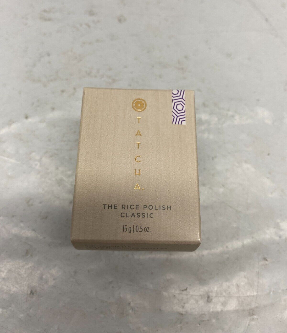 Tatcha The Rice Polish Classic, 0.5 oz- NEW IN BOX