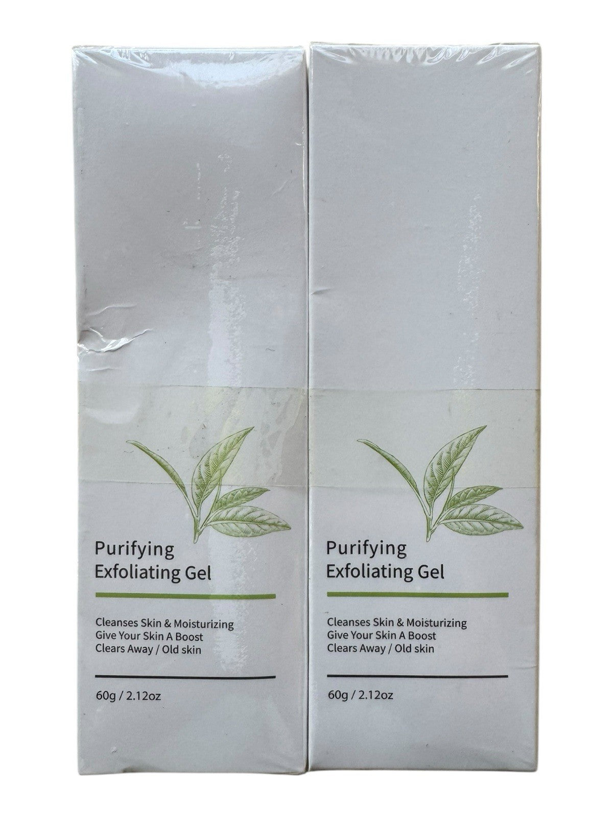 Purifying Exfoliating Gel for Face & Body - 4.2 oz Dual Pack