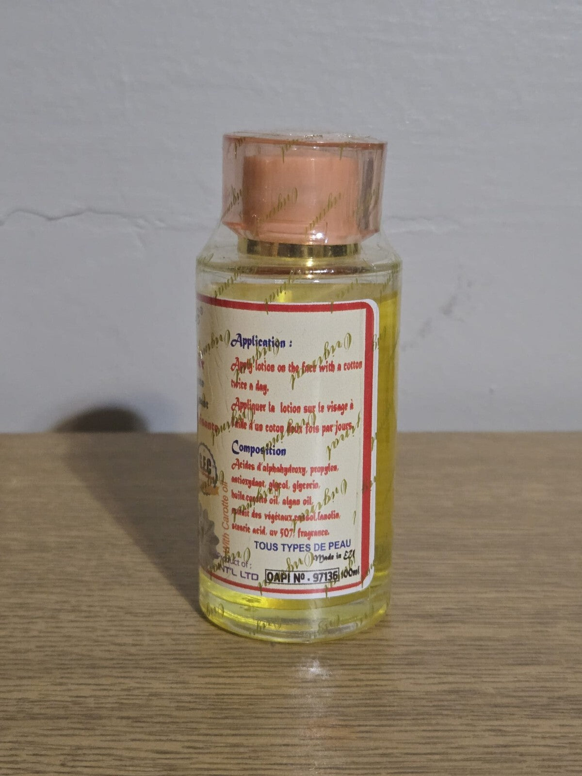 Vit.E Facial Cleanser - 100ml Golden Face Soap Evob Seal