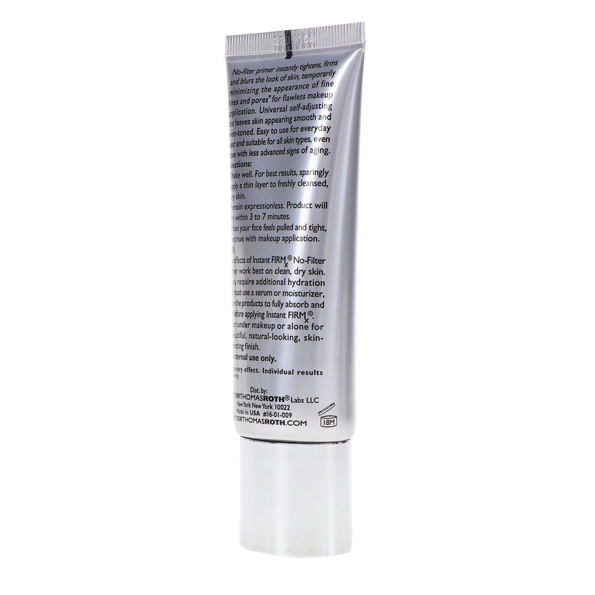 No-Filter Primer for Face - Skin Tightening & Blurring - 1 oz