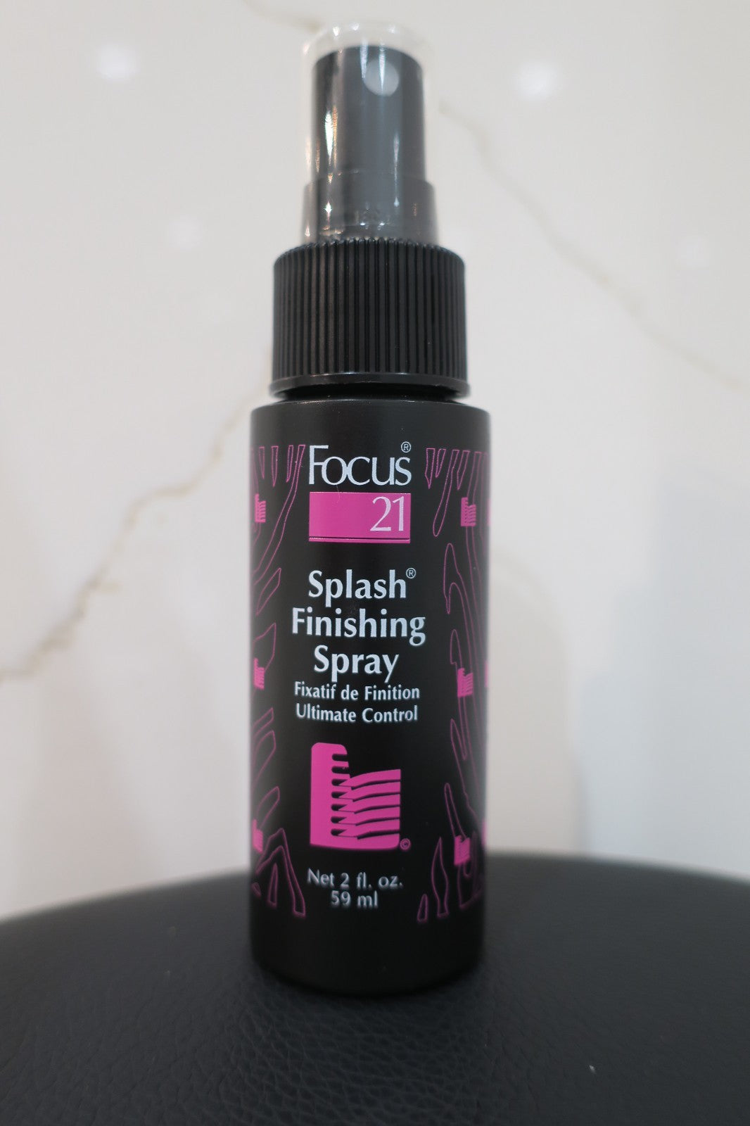 Travel Size Hair Spray - Extra Firm Hold, Shine & Humidity Resistance 2 oz