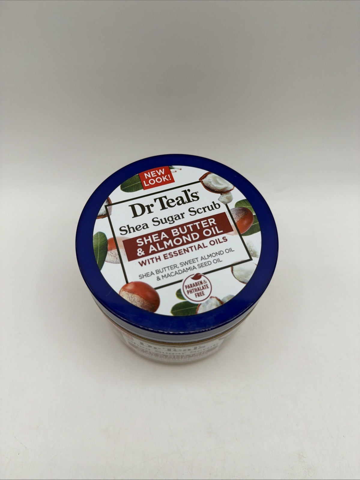 Dr Teal's Shea Sugar Body Scrub, Almond, 19 oz 1 Pack