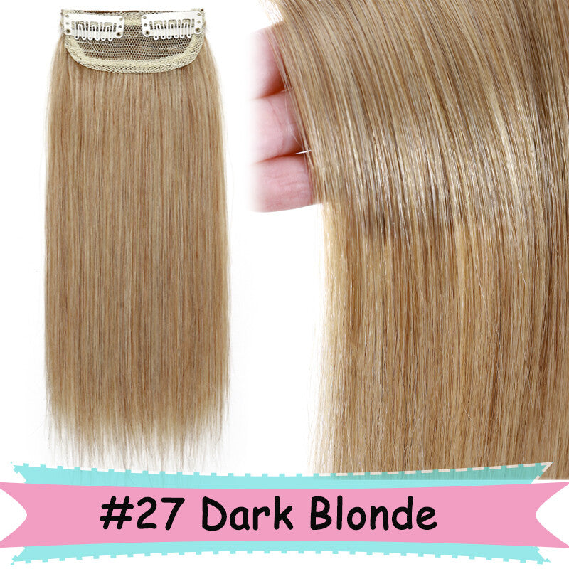 Full Head Clip-In Human Hair Extensions Thick Weft 100g - Multiple Colors & Lengths