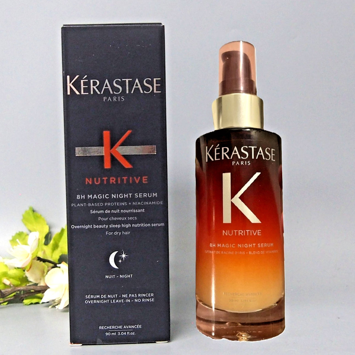 Kerastase Nutritive 8H Night Hair Serum for Dry Hair 90ml / 3.04oz