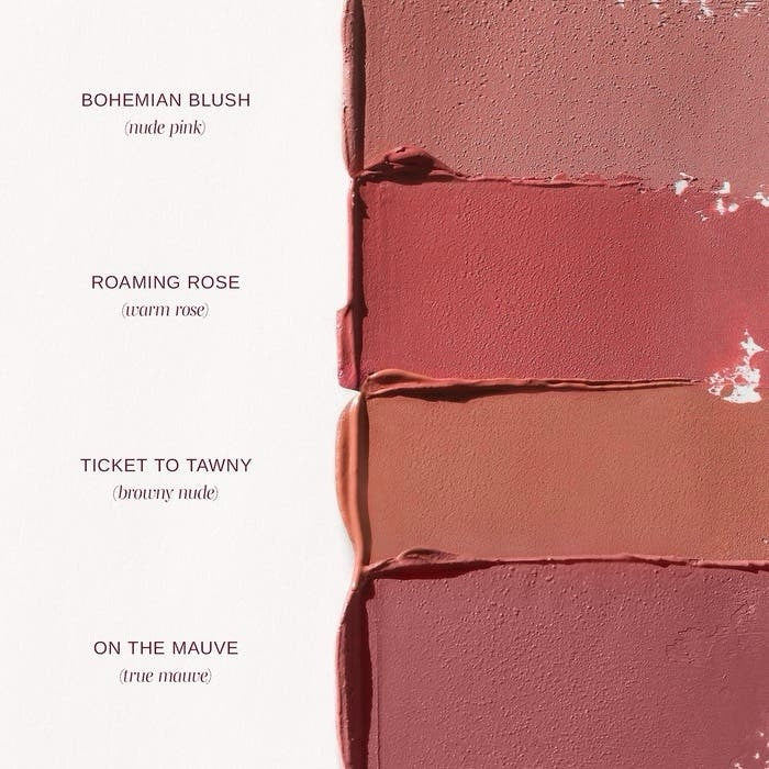 Dual Lipstick & Lip Liner Set - On the Mauve - Cream Finish, Travel Friendly