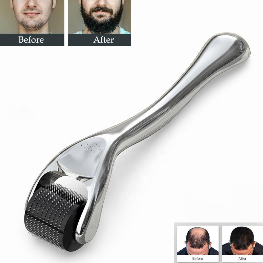 Micro Derma Roller 0.5mm for Face Hair Growth Acne Scars Wrinkles