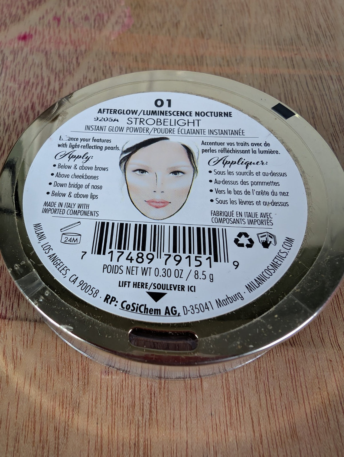Milani Strobelight Instant Glow Face Powder - Afterglow Highlighting Powder