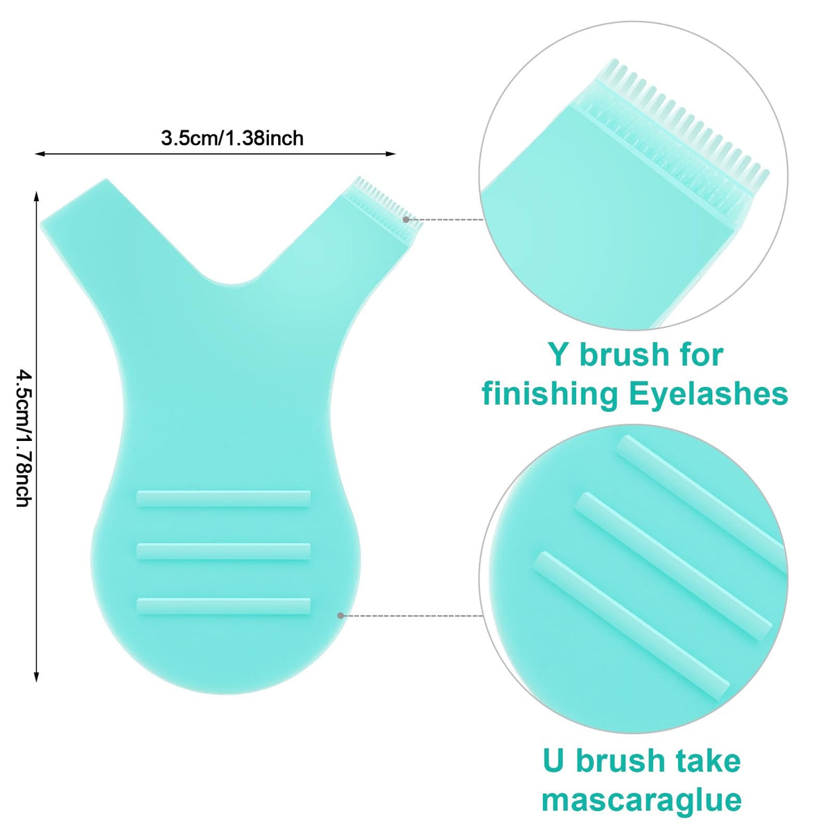 30 Pieces Eyelash Lift Tools Silicone Brush Set for Lash Perm & Extension