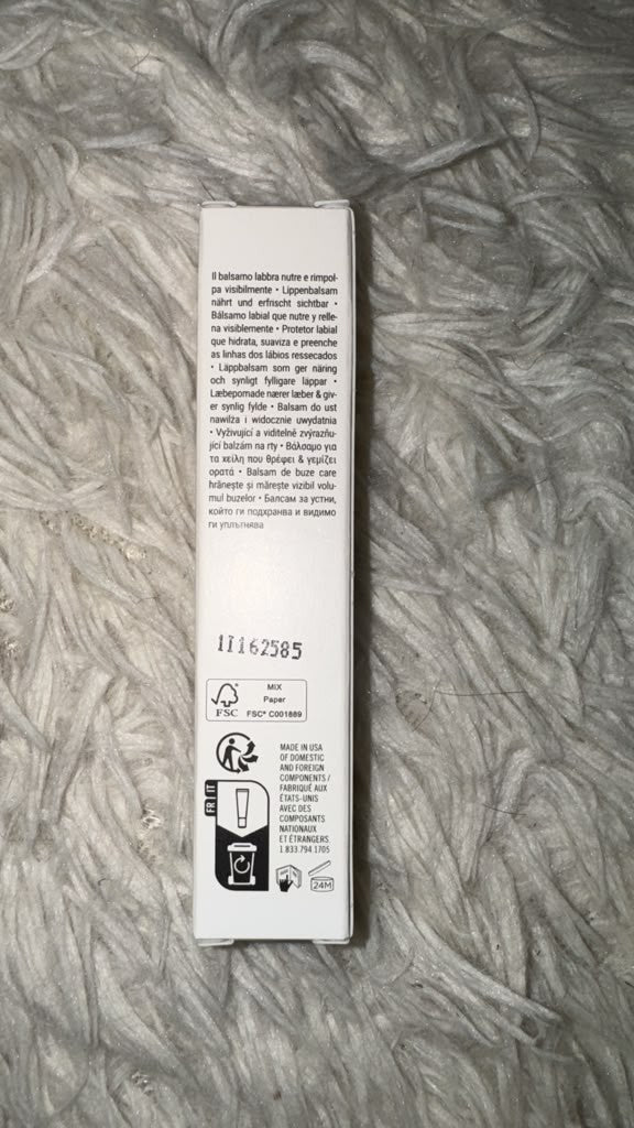 Vegan Lip Balm with Peptides & Squalane - 24-Hour Hydrating Lip Treatment