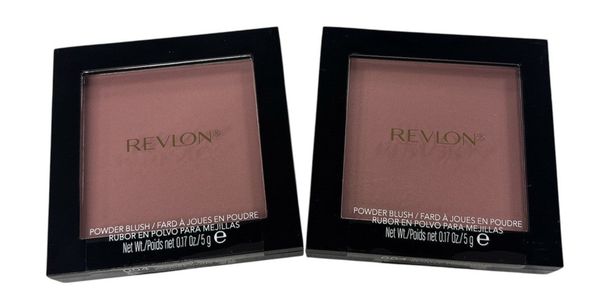 Revlon Matte Finish Powder Blush Set - Rosy Rendezvous 2x0.17 oz