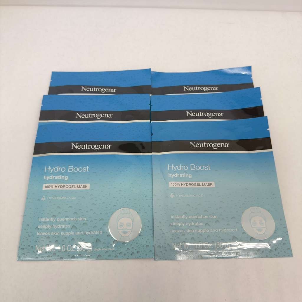 Hydro Boost Moisturizing Face Mask with Hyaluronic Acid 6 Pack