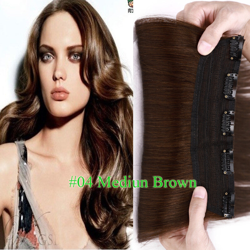 Remy Human Hair Extensions Clip-In One Piece Thick Weft for Full Head