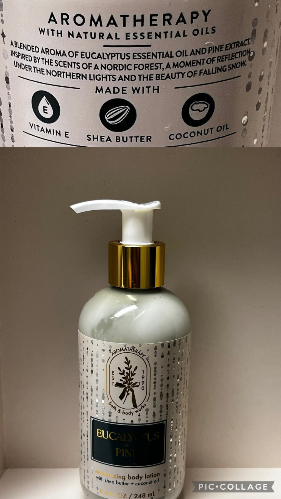 Aromatherapy Shea Butter & Coconut Oil Lotion 8.4oz