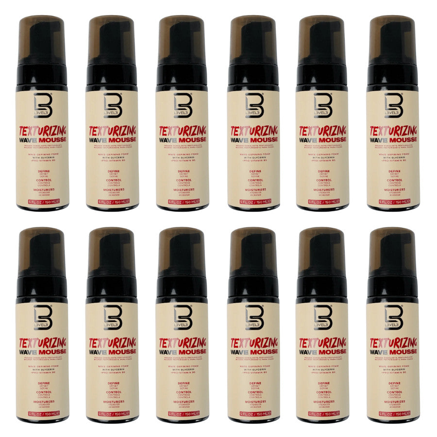 Texturizing Wave Mousse for Natural Waves & Volume - 12 Pack