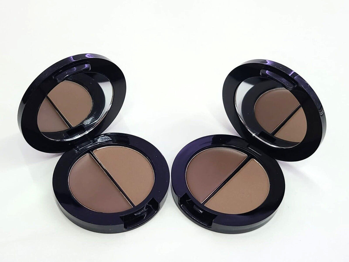 Eyebrow Powder and Wax Duo - Medium Brown, Pack of 2