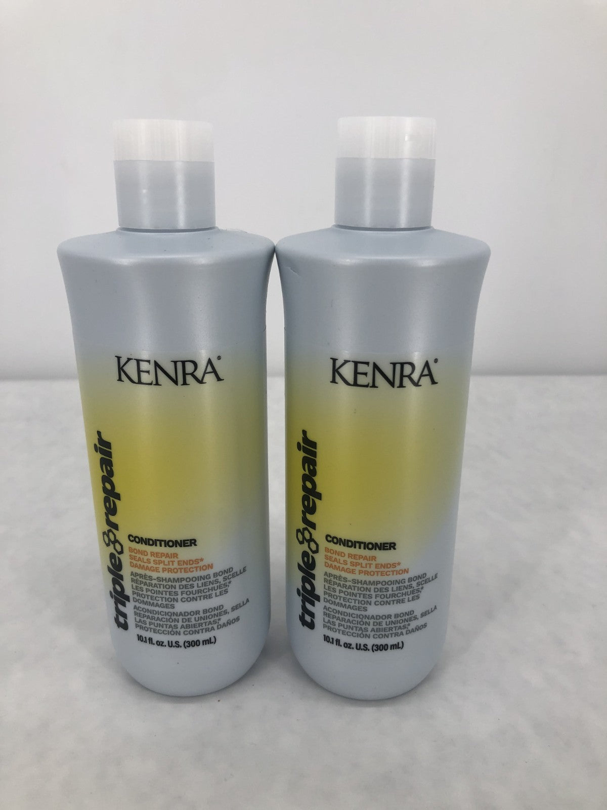 Kenra Triple Repair Conditioner - Sulfate-Free Hair Treatment for Damaged Hair 10.1 fl oz, Pack of 2
