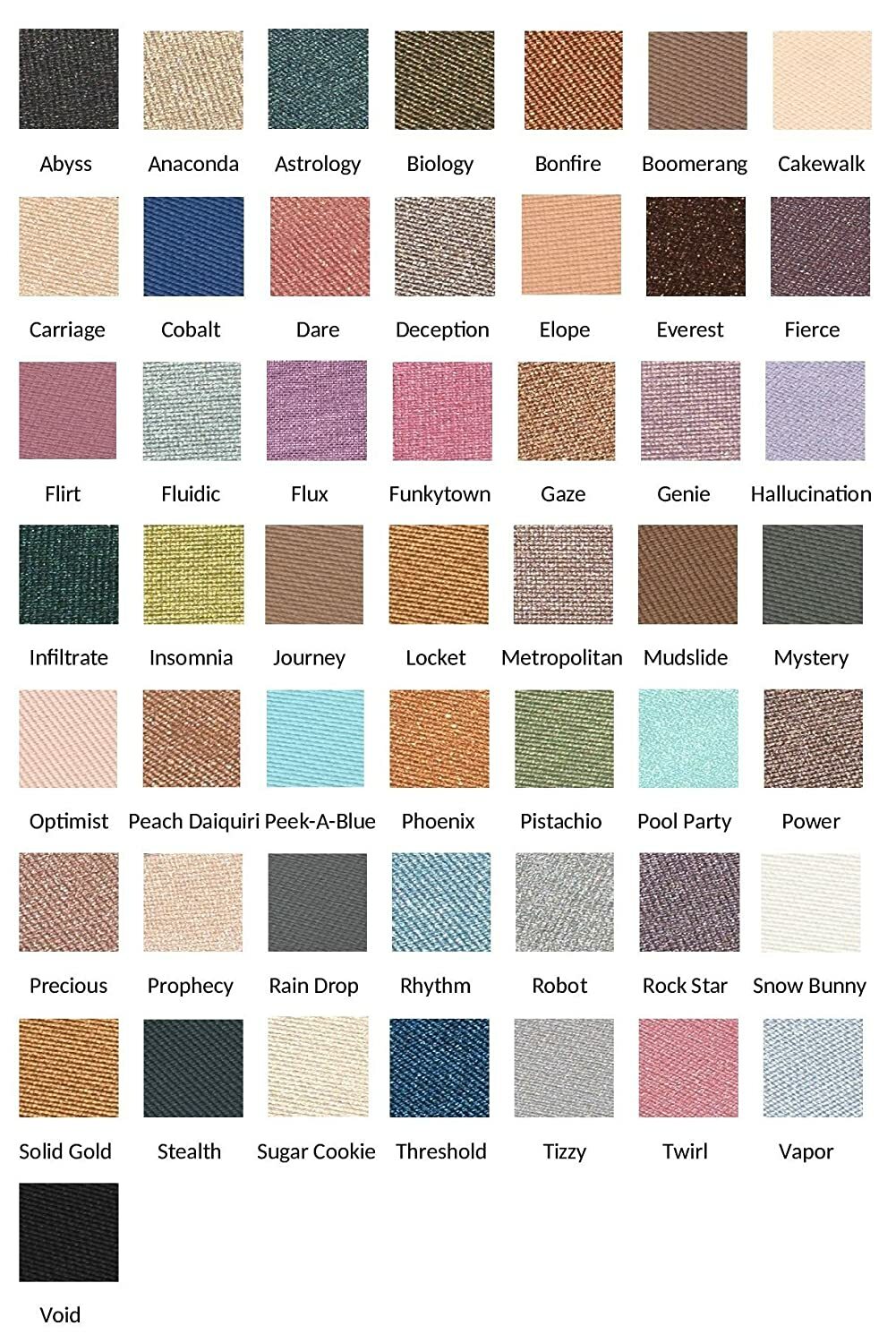 Metallic Silver Eye Shadow - Frost Wash, Long-Lasting, Highly Pigmented