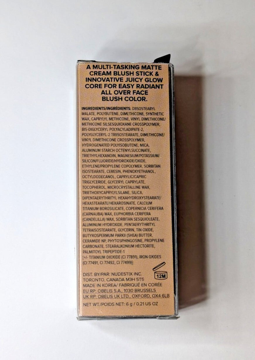 NUDESTIX Matte + Glow Core Face Blush and Highlighter - Tan Glow 0.21oz