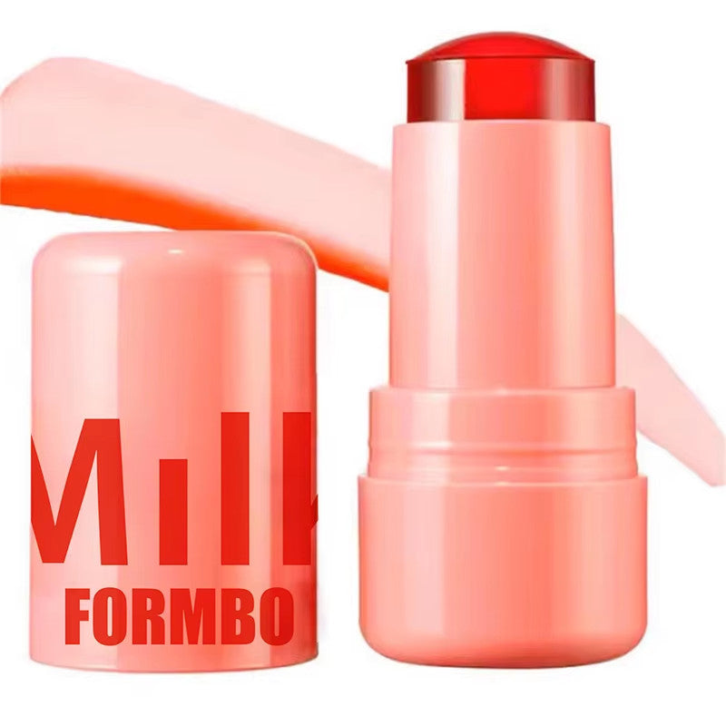3-in-1 Milk Jelly Lip & Cheek Tint - Long Lasting, Hydrating Matte Rouge