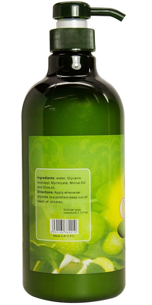 Olive Oil Body Lotion Moisturizer - 750ml