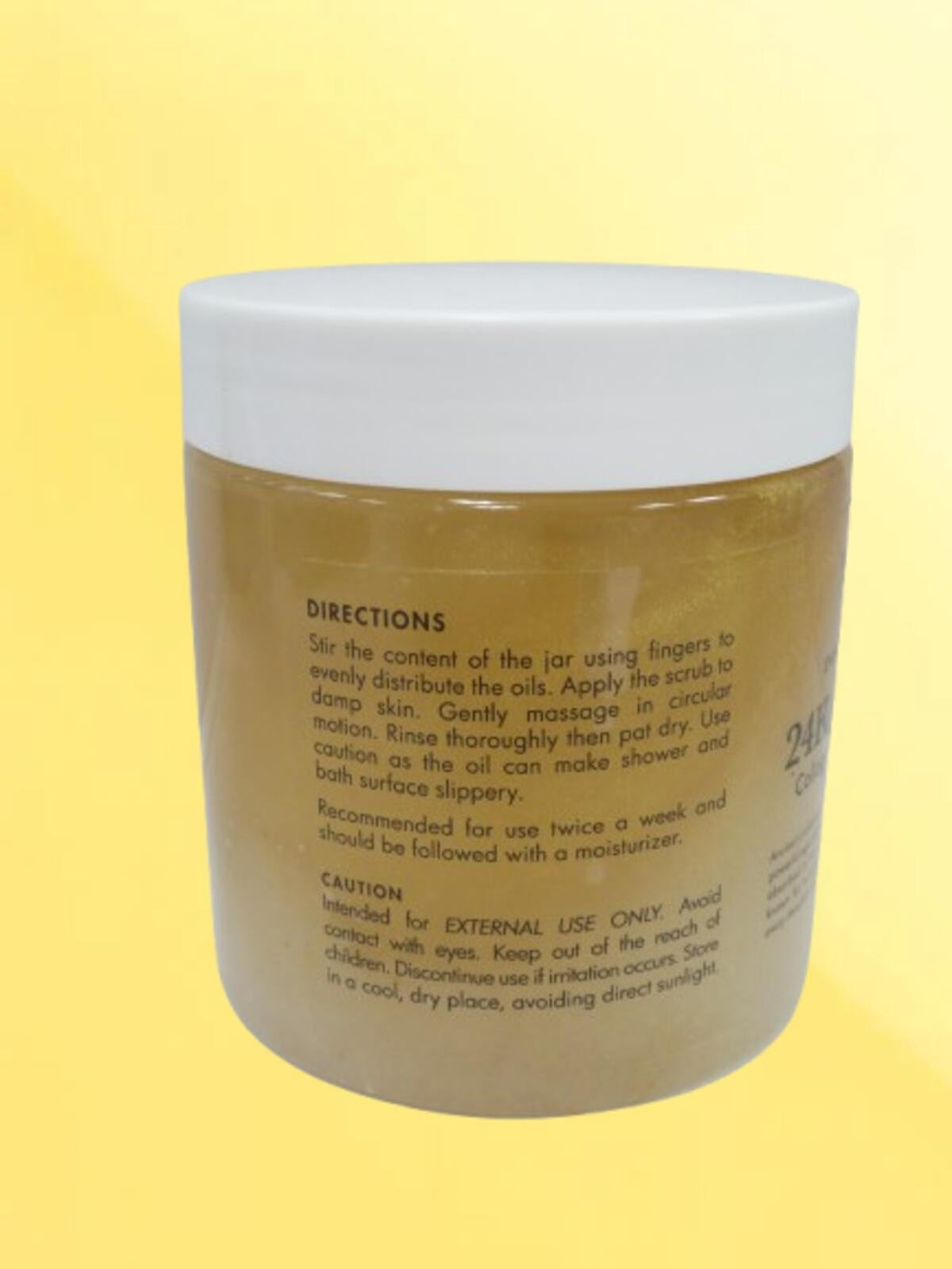 MAJESTIC PURE ENHANCED SKIN RADIANCE 24K GOLD SCRUB 10 OZ LOT OF 2