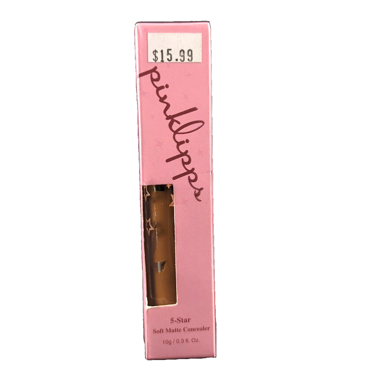 Pinklipps 5-Star Soft Matte Concealer - Romantic Pisces Full 0.3 Oz New