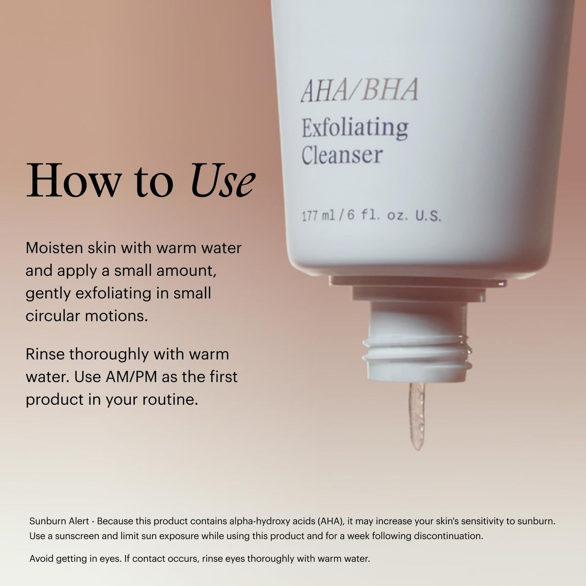 SkinMedica AHA/BHA Exfoliating Facial Cleanser 6oz - Gentle Skin Renewal