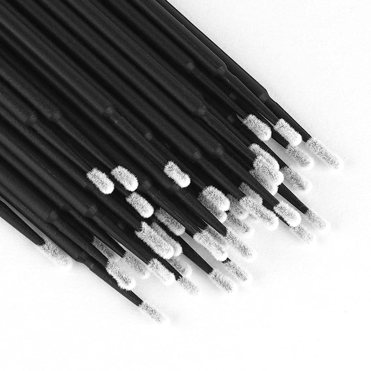 Disposable Micro Swabs for Eyelash Extensions - Precise Application & Detailing Set of 500