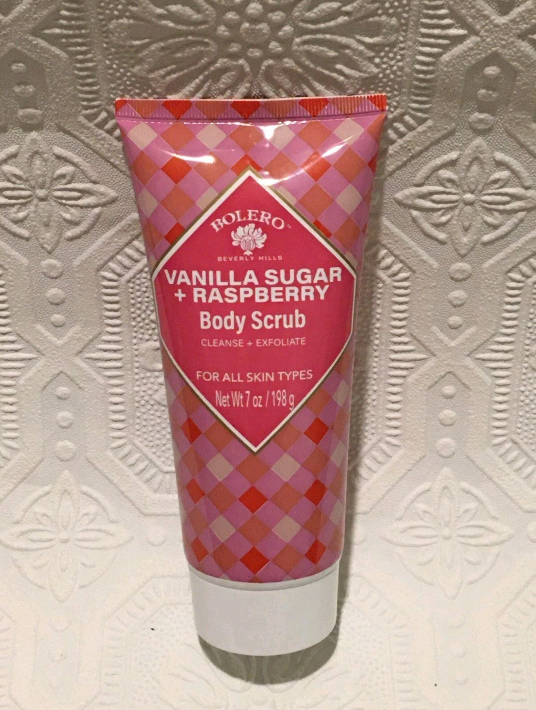 NEW Bolero Beverly Hills Vanilla Sugar + Raspberry Body Scrub