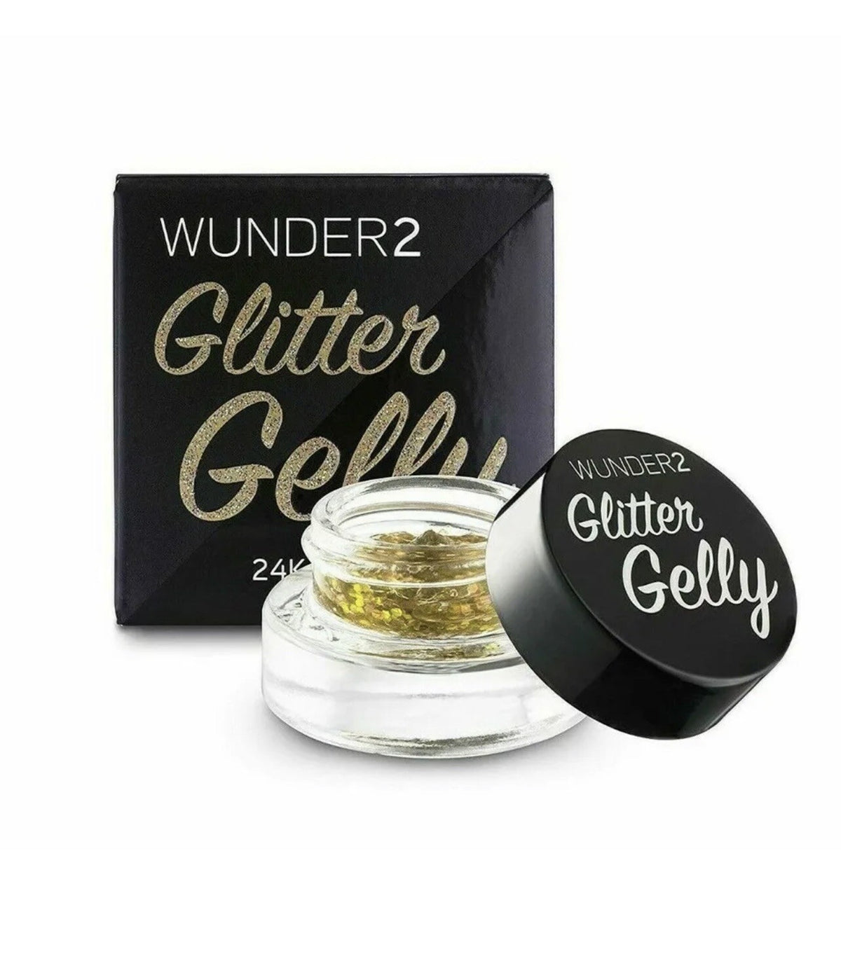 Wunder2 Glitter Gelly 24K Gold Long Lasting Face Body Eye Makeup