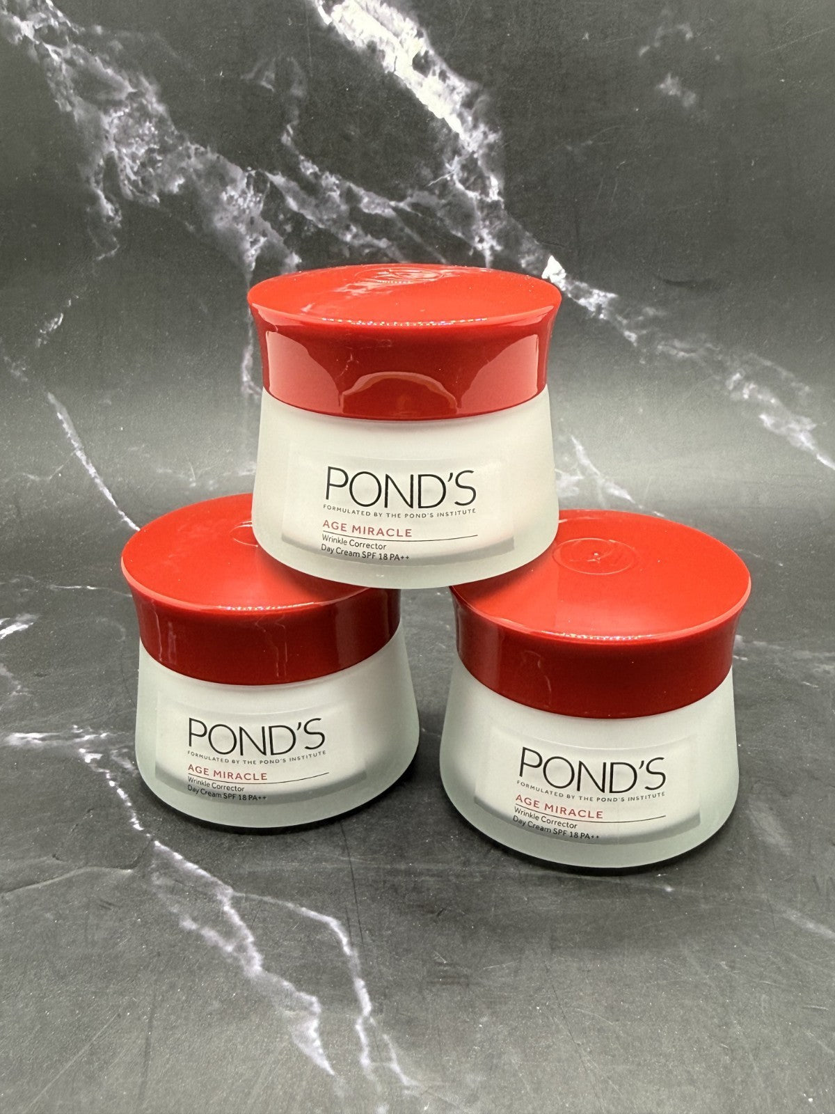 Pack of 3 Pond's Age Miracle Wrinkle Corrector Day Cream SPF 18 PA++ 50g