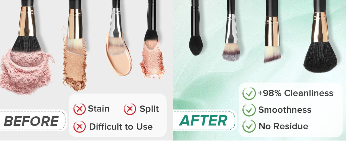 Electric Makeup Brush Cleaner Machine – 2-in-1 Automatic Cleaning & Dryer Holder