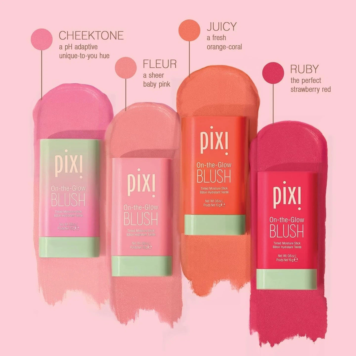 Hydrating Blush Stick with Ginseng - Tinted Moisturizer for Natural Glow