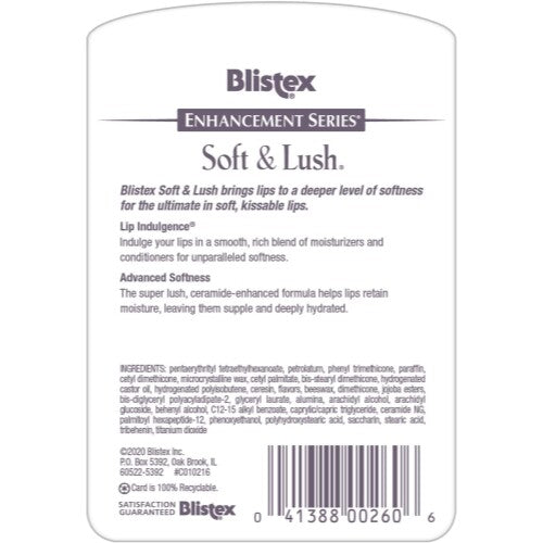 6 Pack Lip Balm with SPF 15 - Soft & Lush Moisturizing Lip Care