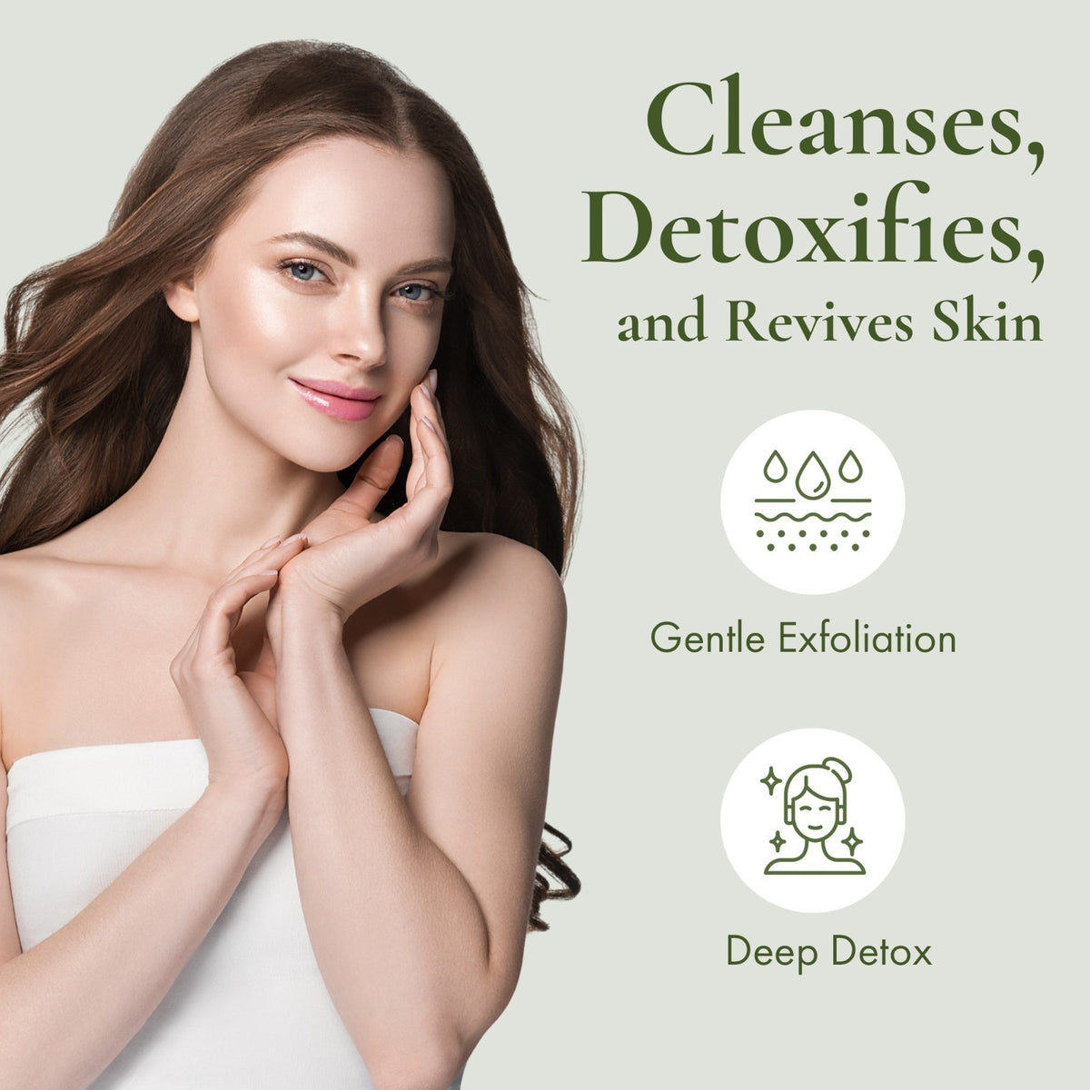 French Green Clay Powder - 100% Pure Cosmetic Grade