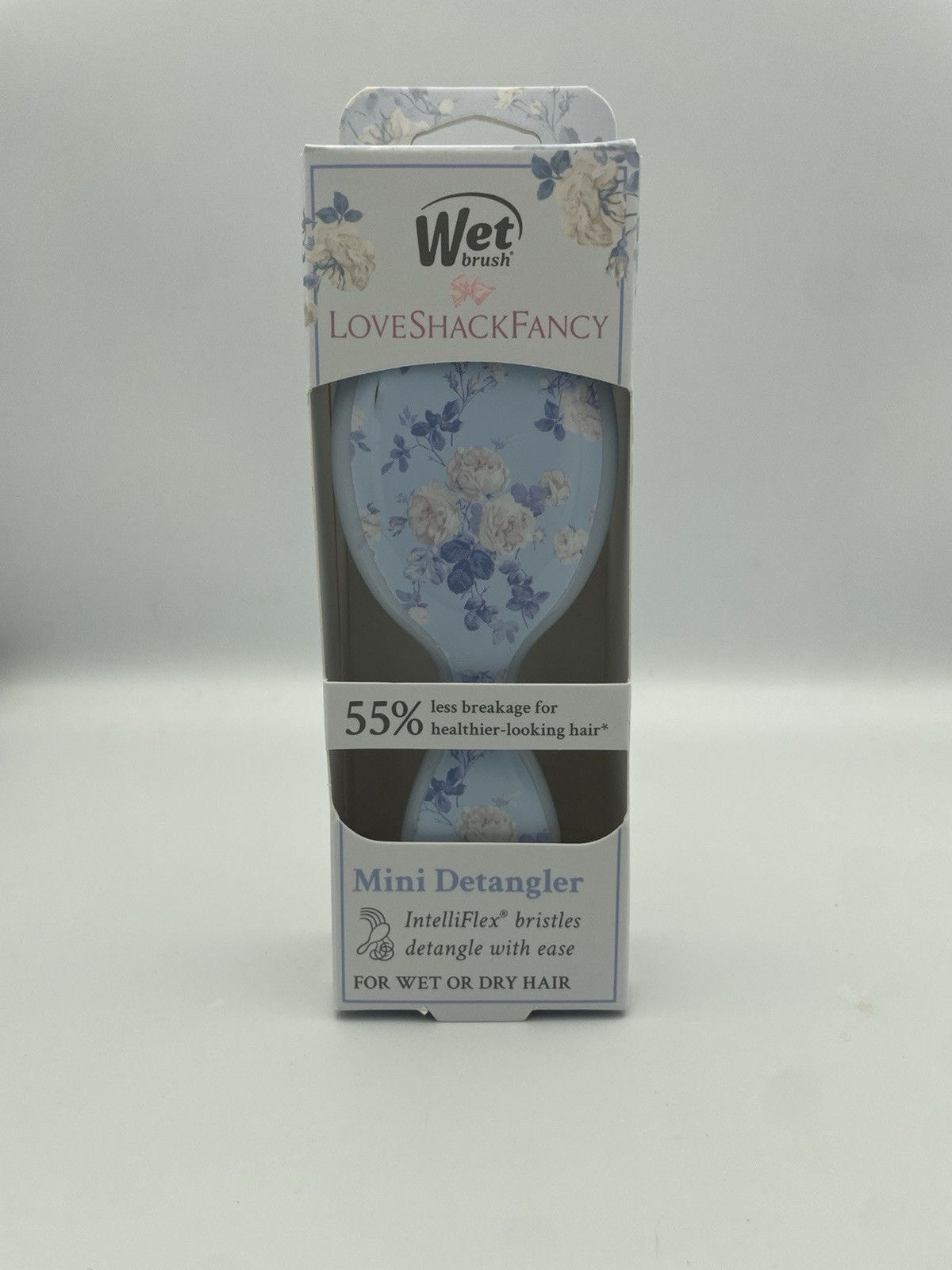 LoveShackFancy X The Wet Brush MINI Detangler Everblooming Rosettes